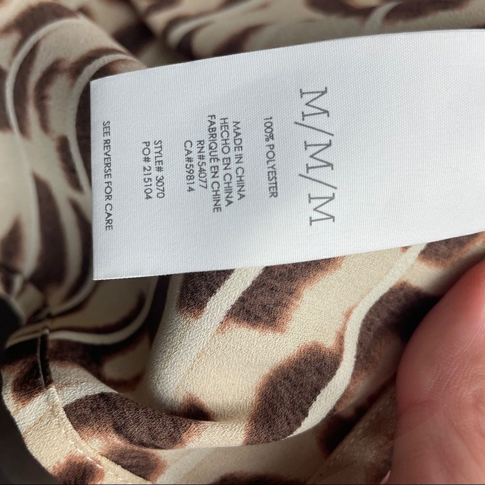 CAbi Ginger Leopard Print Shell Keyhole Tank Top - Picture 9 of 9